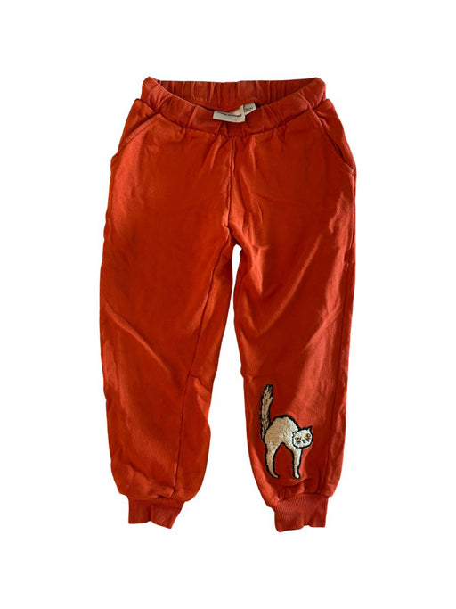 A Orange Sweatpants from Mini Rodini in size 5T for neutral. (Front View)