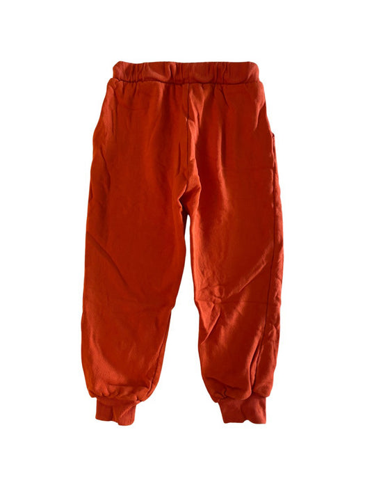 A Orange Sweatpants from Mini Rodini in size 5T for neutral. (Back View)