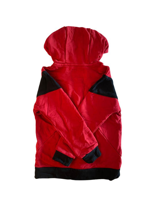 A Red Zippered Sweatshirts from Air Jordan in size 6T for neutral. (Back View)