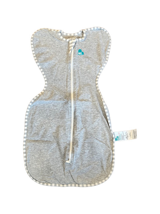 A Grey Swaddles from Love To Dream in size 0-3M for neutral. (Front View)