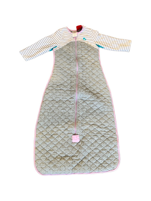 A Grey Sleepsacs from Love To Dream in size 18-24M for neutral. (Front View)