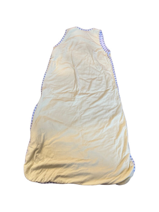 A Beige Sleepsacs from Love To Dream in size 12-18M for neutral. (Back View)