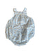A Blue Sleeveless Rompers from Amaia in size 3-6M for neutral. (Back View)