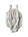 A Beige Sleeveless Rompers from Seed in size 3-6M for neutral. (Front View)