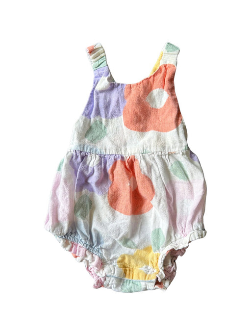 A Multicolour Sleeveless Rompers from Jack & Milly in size 0-3M for girl. (Front View)