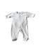 A White Onesies from Jacadi in size 0-3M for neutral. (Front View)