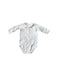 A White Long Sleeve Bodysuits from Bonpoint in size 6-12M for neutral. (Front View)