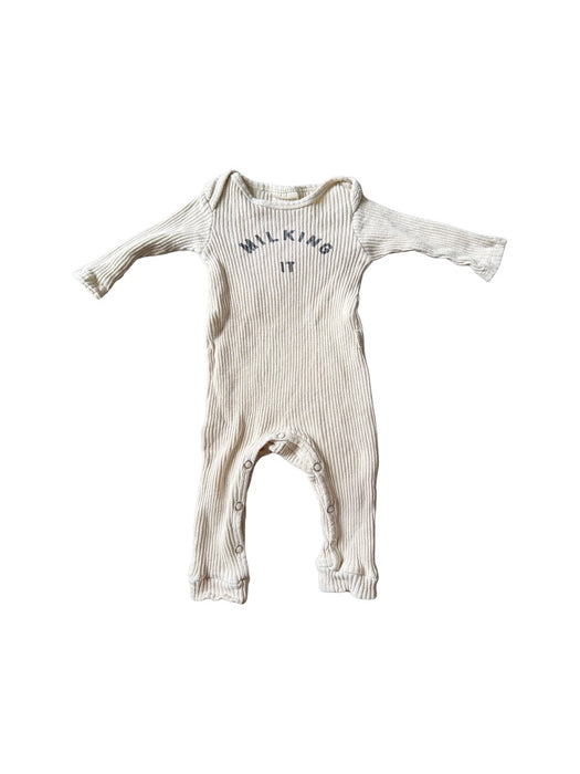 A Beige Onesies from Claude & Co in size 3-6M for neutral. (Front View)