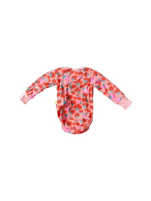 A Pink Long Sleeve Bodysuits from Goldie + Ace in size 0-3M for girl. (Back View)