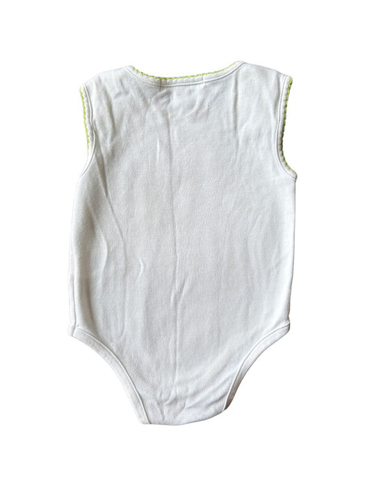 A White Sleeveless Bodysuits from Marie Chantal in size 3-6M for neutral. (Back View)
