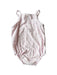 A Pink Sleeveless Rompers from Seed in size 3-6M for girl. (Back View)