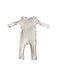 A Beige Onesies from Claude & Co in size 3-6M for neutral. (Back View)