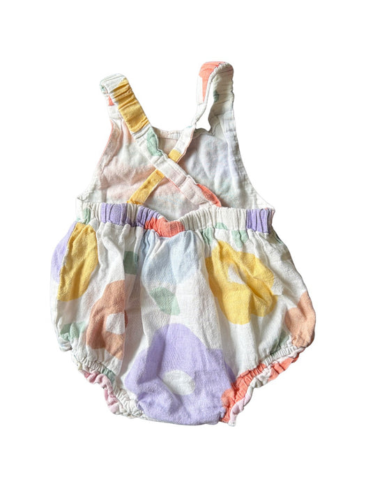 A Multicolour Sleeveless Rompers from Jack & Milly in size 0-3M for girl. (Back View)