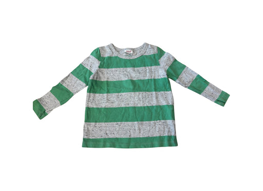 A Green Long Sleeve T Shirts from Seed in size 4T for neutral. (Front View)