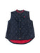 A Navy Outerwear Vests from Polo Ralph Lauren in size 4T for boy. (Front View)