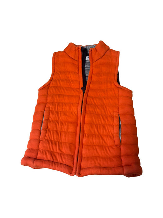 A Orange Outerwear Vests from Petit Bateau in size 6T for neutral. (Front View)