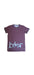 A Burgundy Short Sleeve T Shirts from Baker by Ted Baker in size 9Y for boy. (Front View)