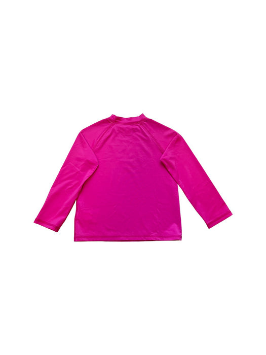 A Pink Rash Guards from The North Face in size 4T for girl. (Back View)