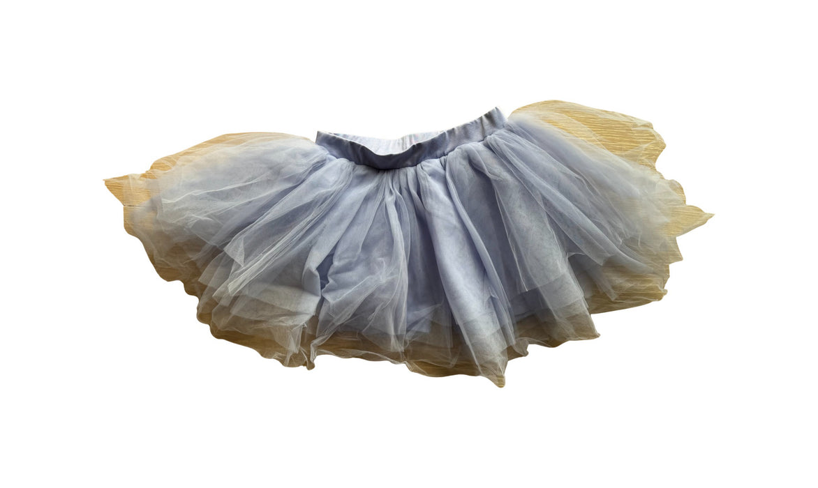 A Blue Tulle Skirts from iloveplum in size 6T for girl. (Front View)