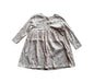 A Beige Long Sleeve Dresses from Jamie Kay in size 5T for girl. (Front View)