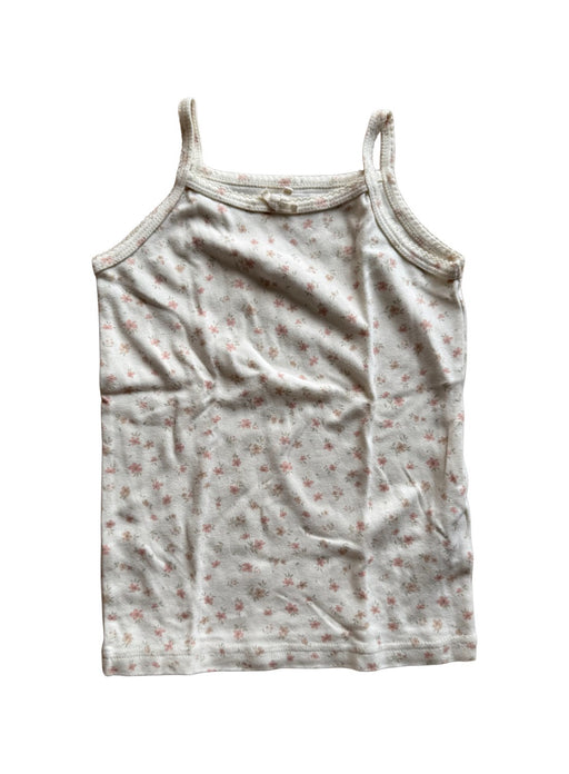 A White Sleeveless Tops from Jamie Kay in size 6T for girl. (Front View)