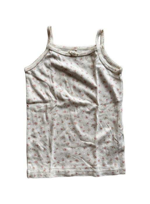 A White Sleeveless Tops from Jamie Kay in size 6T for girl. (Front View)