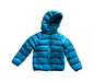 A Blue Puffer/Quilted Jackets from Mont-bell in size 8Y for neutral. (Front View)