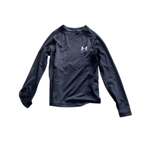 A Black Active Tops from Under Armour in size 7Y for neutral. (Front View)