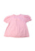 A Pink Short Sleeve Tops from Velveteen in size 6T for girl. (Back View)