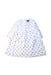 A White Long Sleeve Dresses from Velveteen in size 4T for girl. (Front View)
