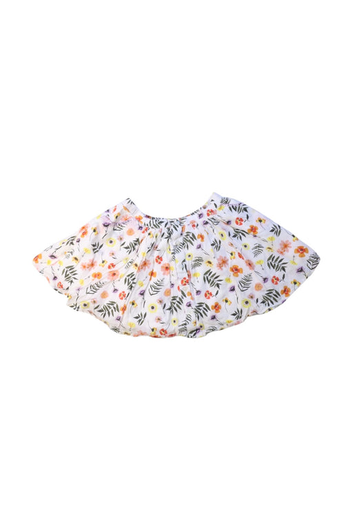A Multicolour Short Skirts from Velveteen in size 4T for girl. (Front View)