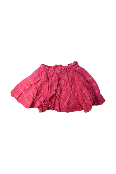 A Pink Short Skirts from Velveteen in size 4T for girl. (Back View)