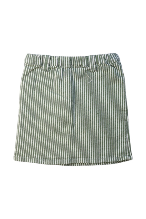 A Green Short Skirts from Velveteen in size 6T for girl. (Back View)