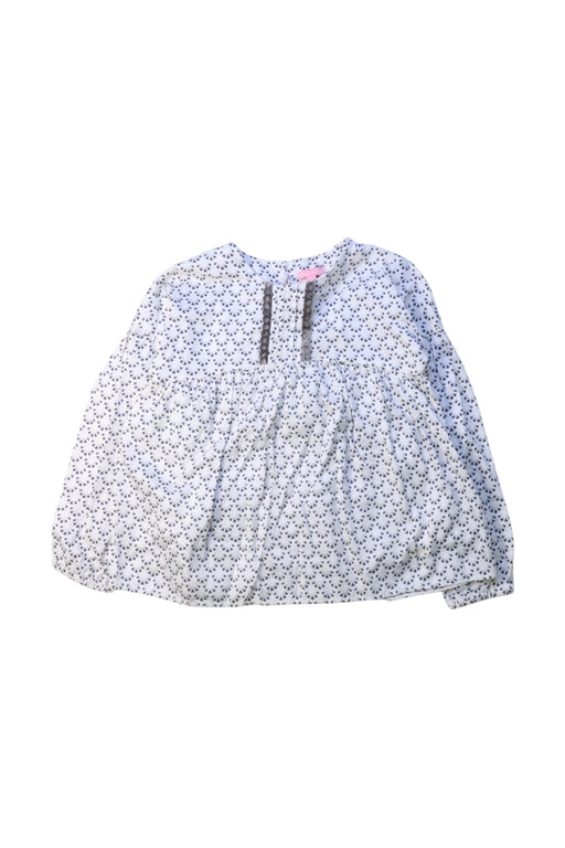 A White Long Sleeve Tops from Escada in size 4T for girl. (Front View)