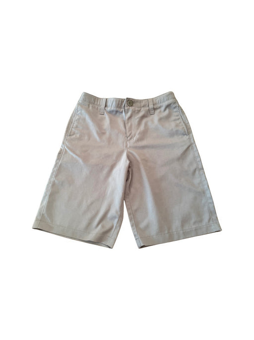 A Grey Shorts from Under Armour in size 12Y for boy. (Front View)