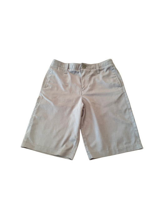 A Grey Shorts from Under Armour in size 12Y for boy. (Front View)
