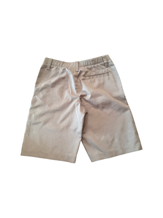 A Grey Shorts from Under Armour in size 12Y for boy. (Back View)
