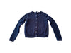 A Navy Cardigans from Petit Bateau in size 8Y for girl. (Front View)