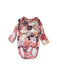 A Pink Long Sleeve Bodysuits from Polarn O. Pyret in size 3-6M for girl. (Front View)