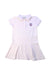 A White Short Sleeve Dresses from Kenzo in size 4T for girl. (Front View)