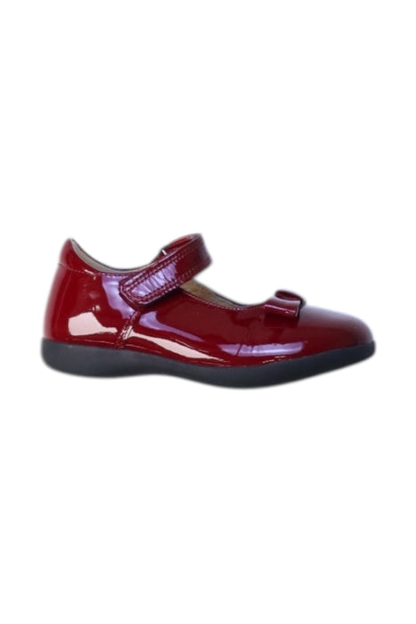 A Red Flats from Hampton Classics in size 4T for girl. (Front View)