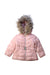 A Pink Puffer/Quilted Coats & Outerwear from Michael Kors in size 2T for girl. (Front View)