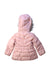 A Pink Puffer/Quilted Coats & Outerwear from Michael Kors in size 2T for girl. (Back View)