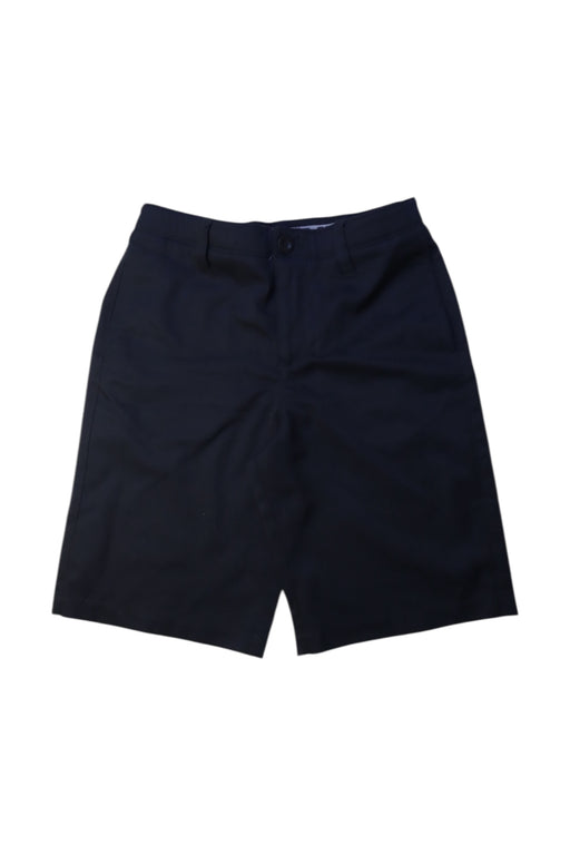 A Black Shorts from Under Armour in size 12Y for boy. (Front View)