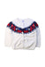 A White Cardigans from Petit Bateau in size 3T for girl. (Front View)
