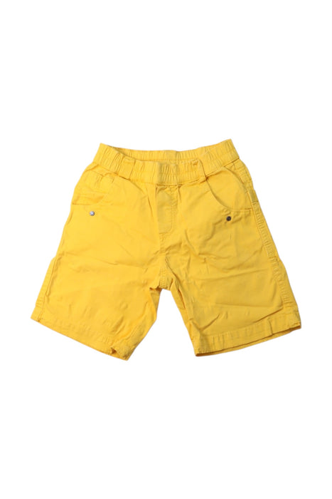A Yellow Shorts from Lapin House in size 3T for boy. (Front View)
