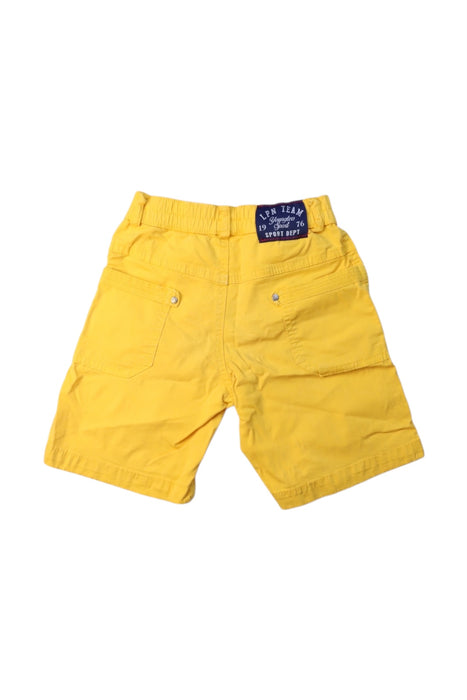A Yellow Shorts from Lapin House in size 3T for boy. (Back View)