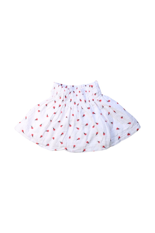 A White Short Skirts from Foque in size 4T for girl. (Front View)