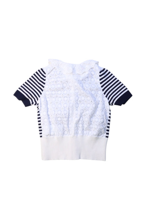 A Navy Cardigans from Nicholas & Bears in size 4T for girl. (Back View)