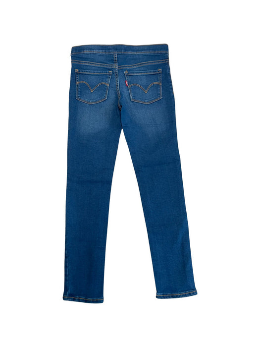 A Blue Jeans from Levi's in size 8Y for neutral. (Back View)